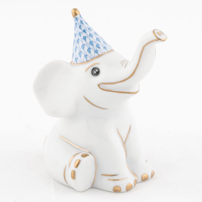 Porcelain Elephant Figurine