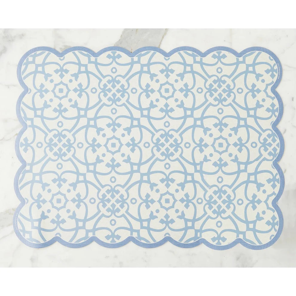 Scalloped Floor Mat