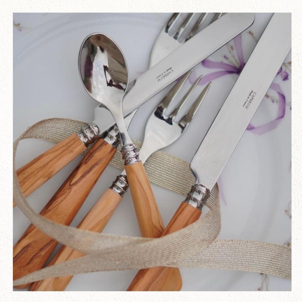 Altea 5 Piece Place Setting Olive Wood