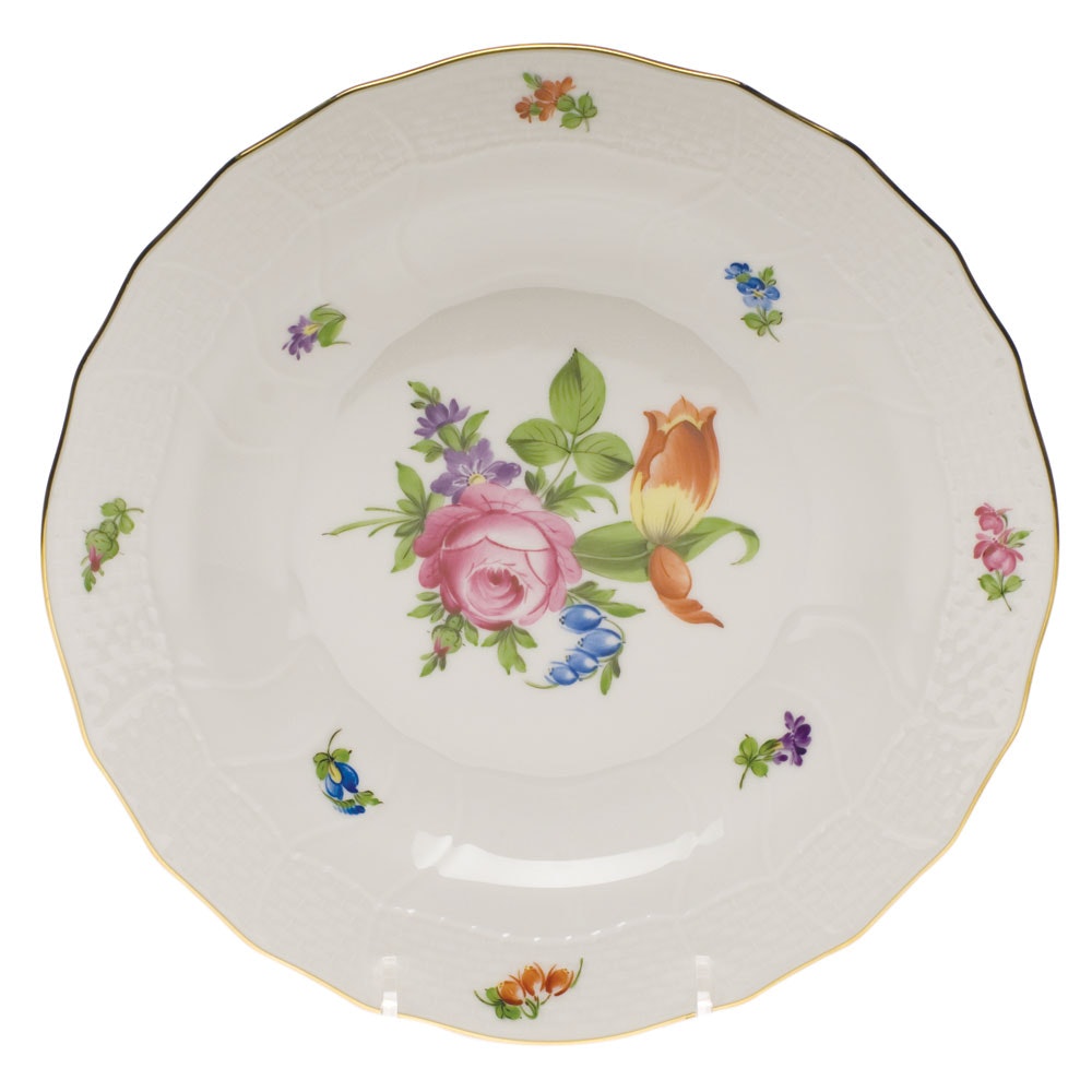 Orange tulip plate