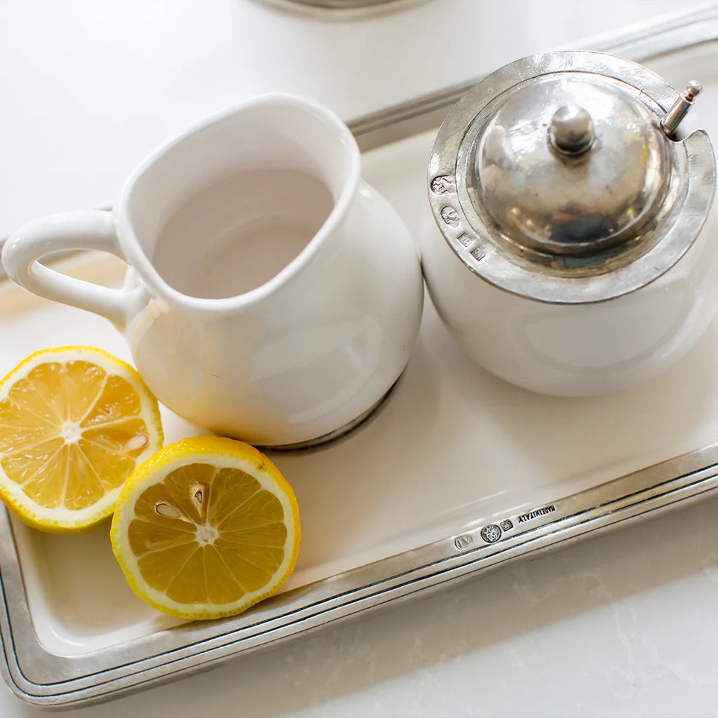 Sugar & Creamer Dish