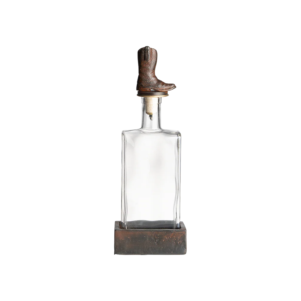 Cowboy Boot Decanter